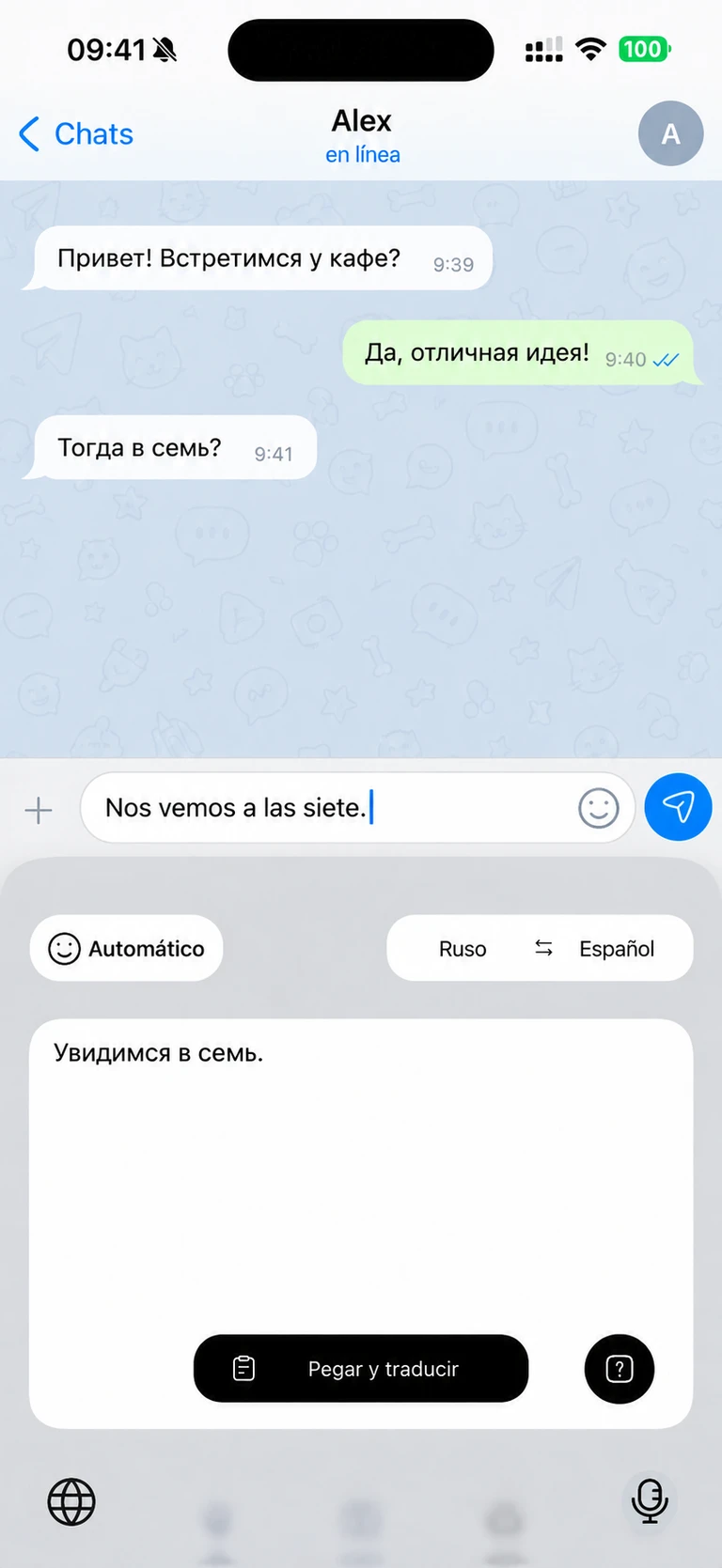 Responde en la app que ya usas.