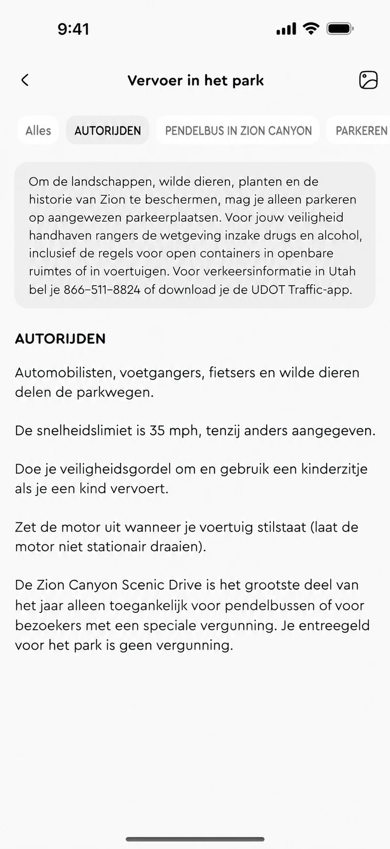 Vind de details zonder een muur van tekst.