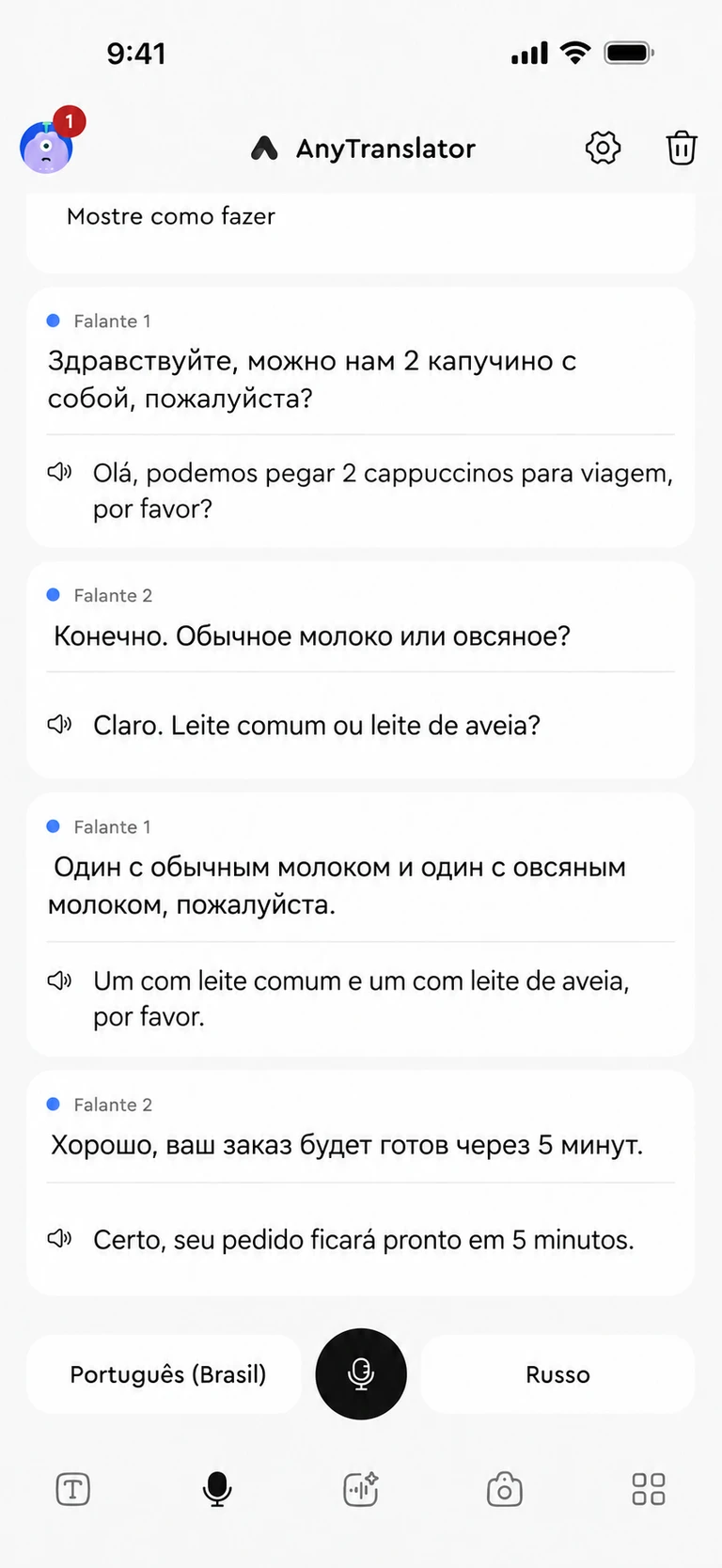 Entendam um ao outro. Continuem a conversa.